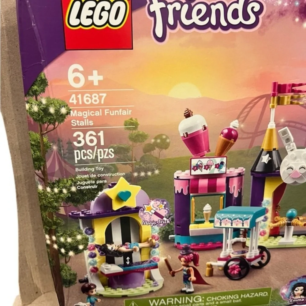 Lego Friends Magical Funfair Stalls 41687 Building Toy Colorful Fun - Picture 2 of 7